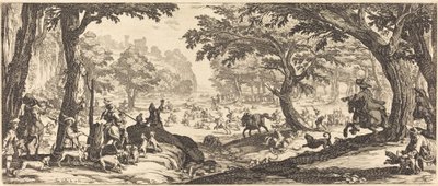 Stagjakten av Jacques Callot