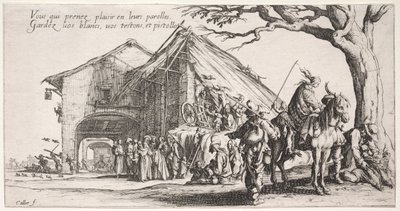 The Bohemians: The Stopping Place: The Fortune Teller av Jacques Callot