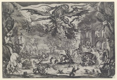 Frestelsen av St. Anthony (La tentation de St. Antoine) av Jacques Callot
