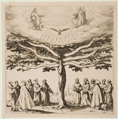 Sankt Franciskus träd av Jacques Callot