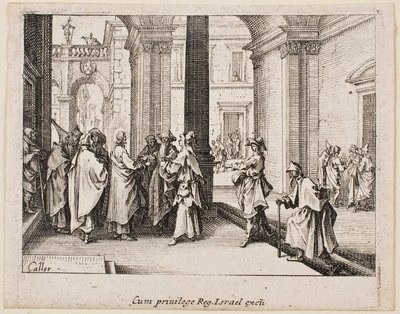 Skattmyntet, ur serien ”Nya testamentet” av Jacques Callot