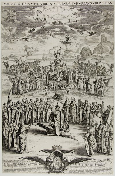 Jungfruns triumf av Jacques Callot