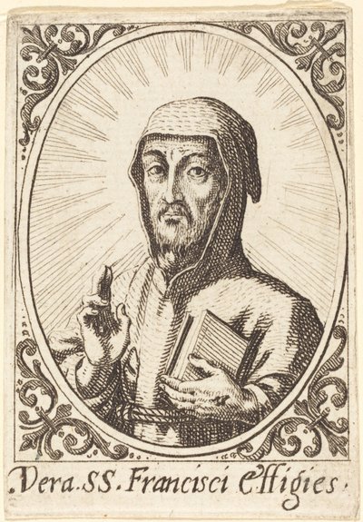 Sankt Franciskus sanna bild av Jacques Callot