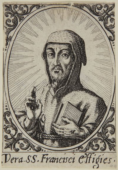 Det sanna porträttet av den helige Franciskus av Jacques Callot