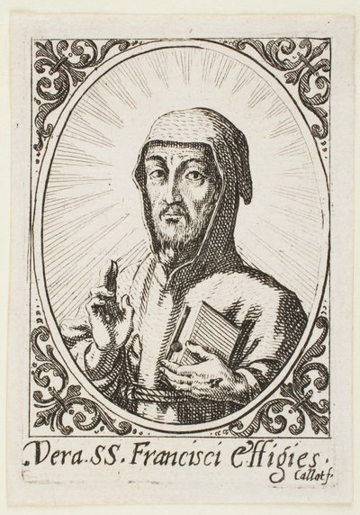 Sankt Franciskus sanna ansikte av Jacques Callot