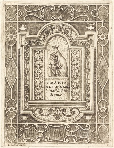 Jungfrun vid kolonnen av Jacques Callot