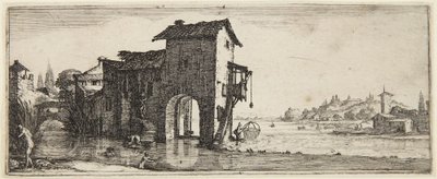 Vattenkvarnen av Jacques Callot