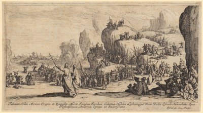Trupper lämnar sina fartyg av Jacques Callot