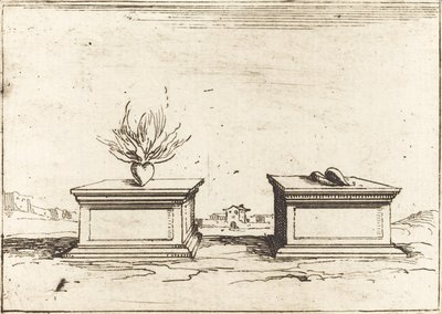 Två hjärtan av Jacques Callot