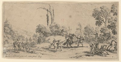 Överfall av Jacques Callot
