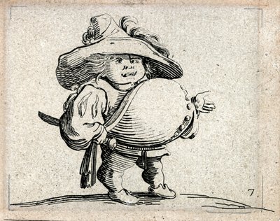 Varie Figure Gobbi ... (gravyr) av Jacques Callot