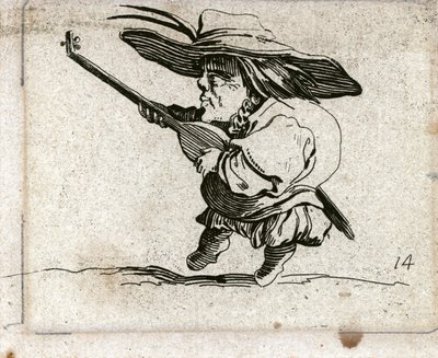 Varie Figure Gobbi ... (gravyr) av Jacques Callot