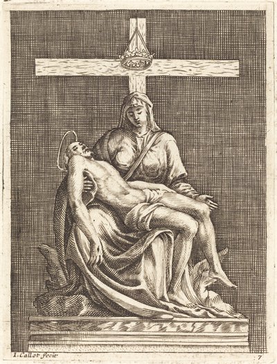 Medkänsla av Jacques Callot after Michelangelo