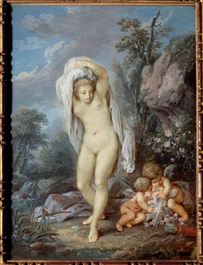 Venusbadet Målning av Jacques Charlier (1720-1790) av Jacques Charlier
