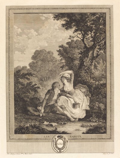Hovar av Jacques Couché after Nicolas Lavreince