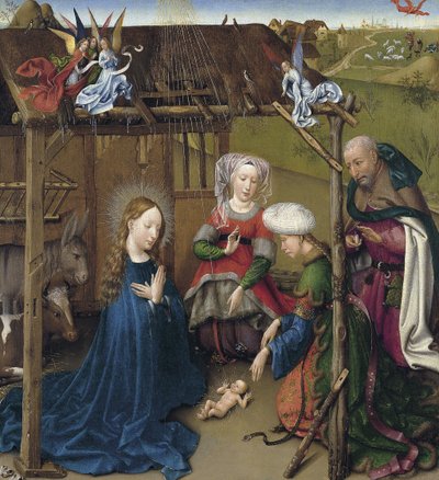 Födelsekyrkan, ca 1435 av Jacques Daret