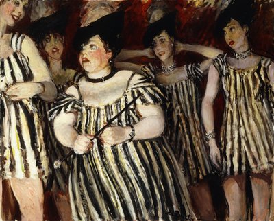 Miss Elsa Maxwells fest som visar Lady Peel till höger, av Jacques Emile Blanche