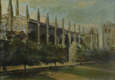 New College, Oxford av Jacques Emile Blanche