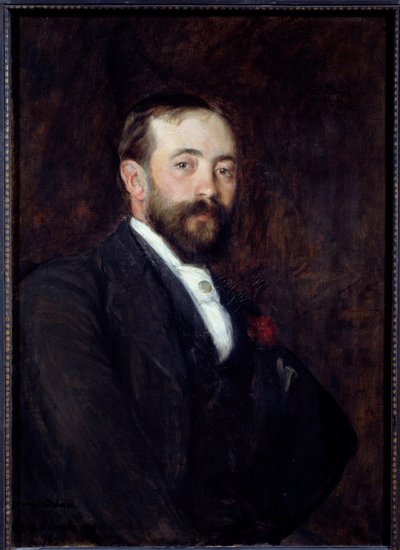 Porträtt av den spanske målaren Don Rafael de Ochoa y Madrazo (1858) Målning av Jacques Emile (Jacques-Emile) Blanche (1861-1942) 1890 Sön. 0,55x0,77 m Rouen, Musee des Beaux Arts av Jacques Emile Blanche