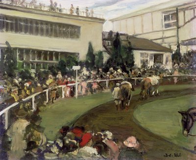 The Paddock av Jacques Emile Blanche