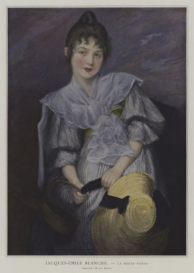 Den lilla Vanda av Jacques Emile after Blanche
