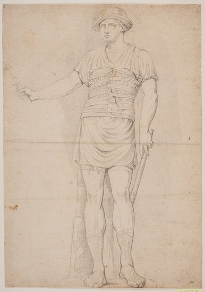Stående krigare av Jacques Francois Joseph Saly