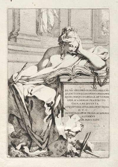 Svit med vaser: Titelsida av Jacques François Saly