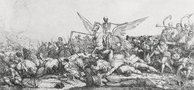 Dödens triumf, 1779 av Jacques Gamelin