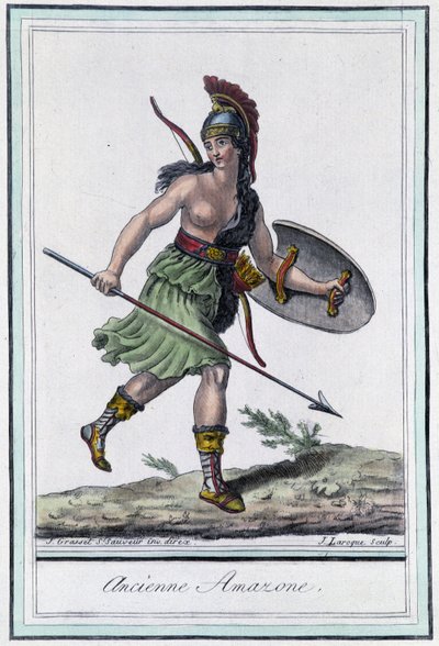 Tidigare Amazon - i "" Encyclopedia of travels"" av Grasset Saint Sauveur, Paris-upplagan av Jacques Grasset de Saint-Sauveur