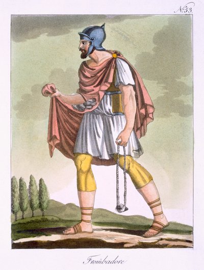 Funditores, illustration från 