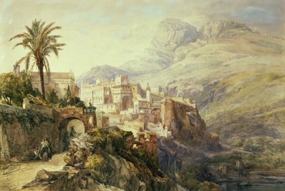 Marockanskt landskap av Jacques Guiaud
