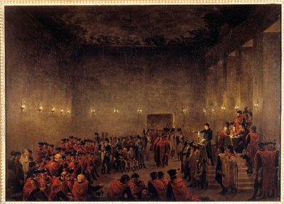 18 brumaire år VIII av Jacques Henri Sablet