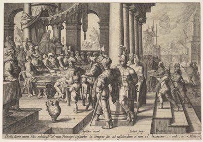 Allegori om en vis konungs regering, 1588. av Jacques II de Gheyn