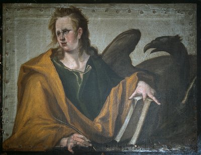 Sankt Johannes evangelisten, 1588 av Jacques II de Gheyn