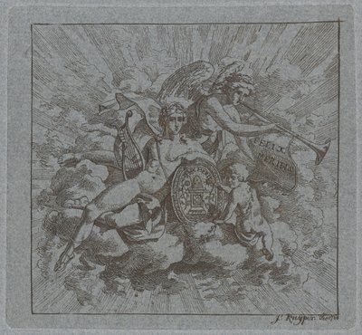 Allegorisk komposition på Felix Meritis av Jacques Kuyper