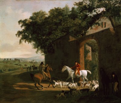 Att ge sig ut på jakt av Jacques Laurent Agasse