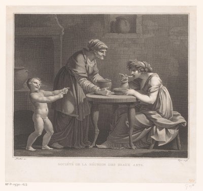 hån mot Ceres Ceres hämnd av Jacques Louis Copia