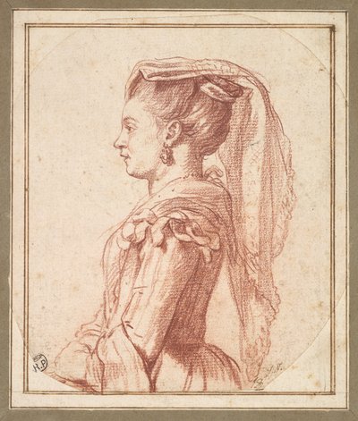 En ung kvinna från Frascati av Jacques Louis David
