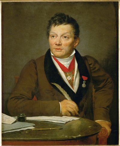 Alexandre Lenoir, grundare av Musee des Monuments Francais ... av Jacques Louis David