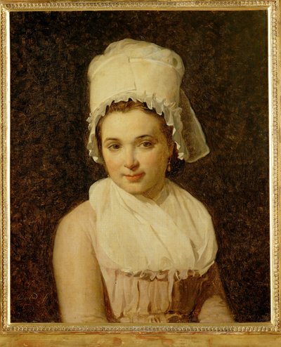 Catherine-Marie-Jeanne Tallard, hustru till Francois Lamy, borgmästare i Sougere/Yonne ... av Jacques Louis David