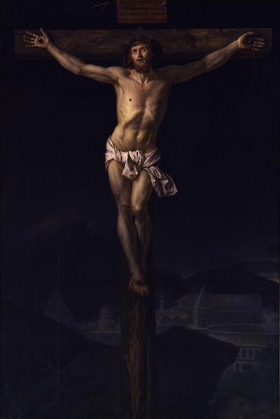 Kristus på korset av Jacques Louis David