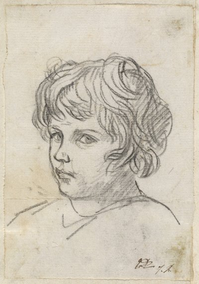 Chef för en pojke av Jacques Louis David