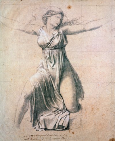 Hersilia, 1795-1798. av Jacques Louis David
