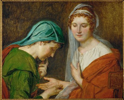La Bonne Aventure ... (olja på duk) av Jacques Louis David