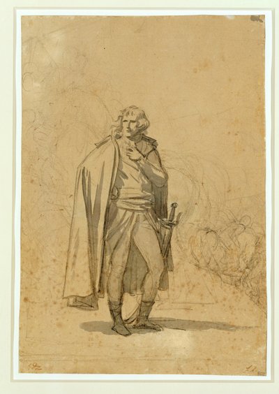 Le General Bonaparte debout ... av Jacques Louis David