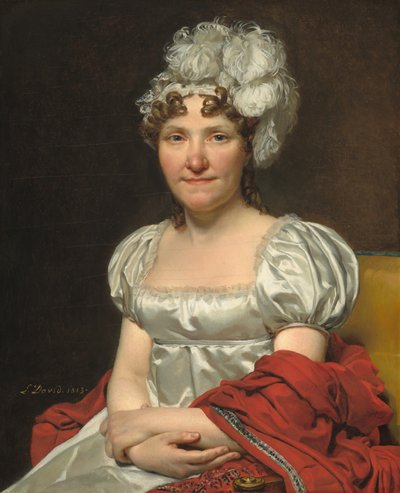 Madame David av Jacques Louis David