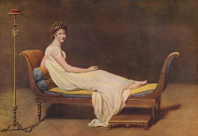 Madame Recamier, 1800, c1915. av Jacques Louis David