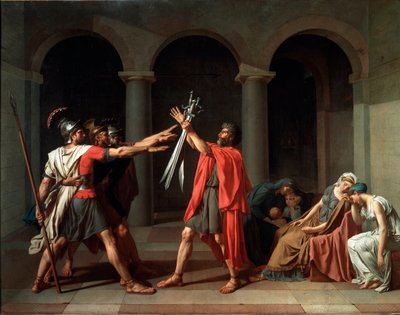 Horatiis ed av Jacques Louis David