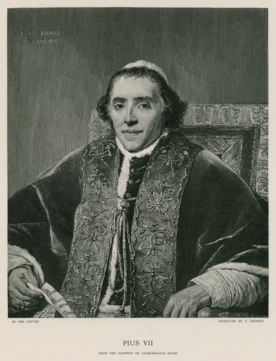 Påven Pius VII av Jacques Louis David