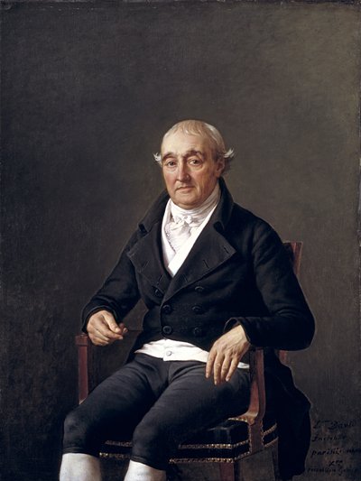 Porträtt av Cooper Penrose, 1802 av Jacques Louis David